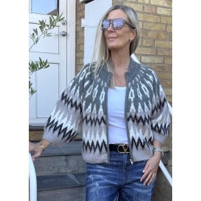 Jaade Diana  Knit Cardigan-Gun