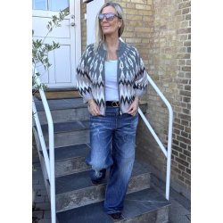 Jaade Diana  Knit Cardigan-Gun