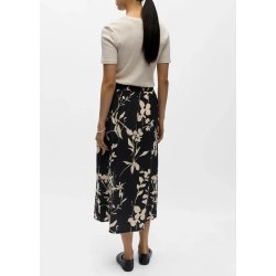 Jacira mw Skirt- Black Simple Flowe