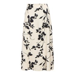 Jacira mw Skirt- Sandshell Simple Flower