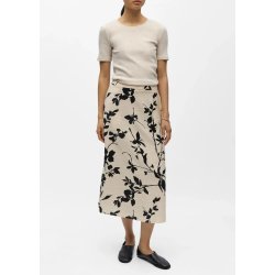 Jacira mw Skirt- Sandshell Simple Flower
