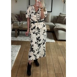 Jacira mw Skirt- Sandshell Simple Flower