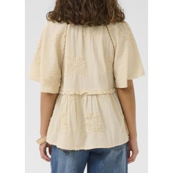 Jalia Blouse- Oyster Gray