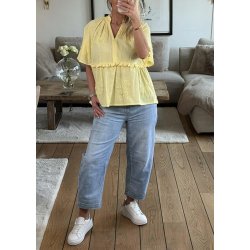 Jalia Blouse- Lemon Meringue