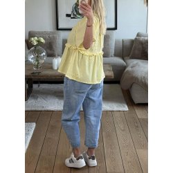 Jalia Blouse- Lemon Meringue
