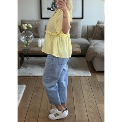 Jalia Blouse- Lemon Meringue