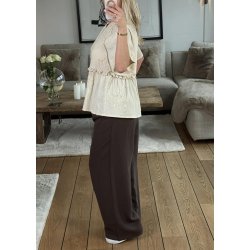 Jalia Blouse- Oyster Gray