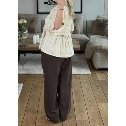 Jalia Blouse- Oyster Gray