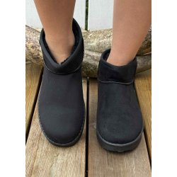 Janni Low Teddy Boots- Black
