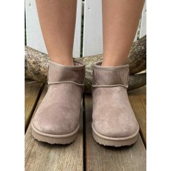 Janni Low Teddy Boots- Khaki