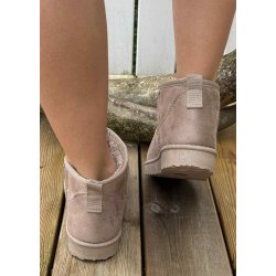 Janni Low Teddy Boots- Khaki