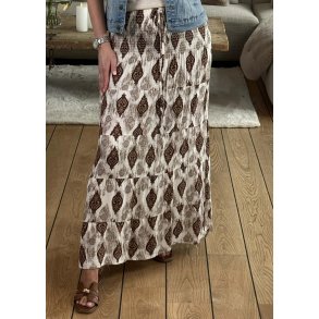 Jasmin Skirt Dress- Brown
