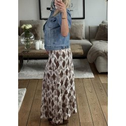 Jasmin Skirt Dress- Brown