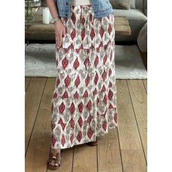 Jasmin Skirt Dress- Red