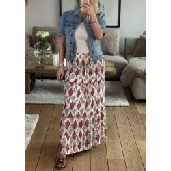 Jasmin Skirt Dress- Red