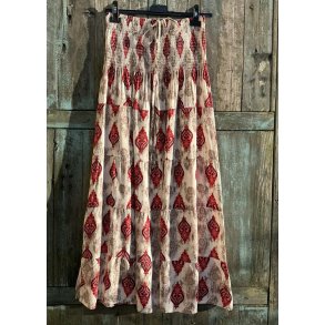 Jasmin Skirt Dress- Red