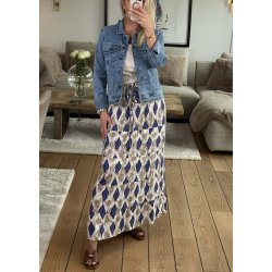 Jasmin Skirt Dress- Royal Blue