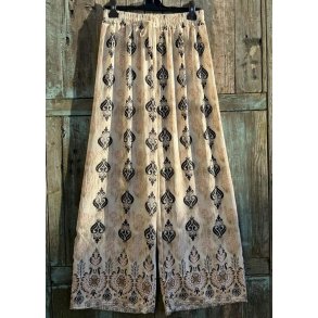 Jasmin Stone Loose Pants- Black