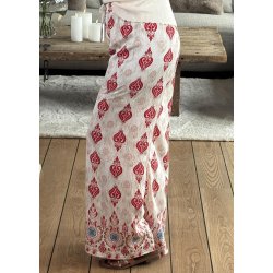 Jasmin Stone Loose Pants- Red