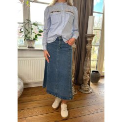 Jennie Denim Skirt 143- blue