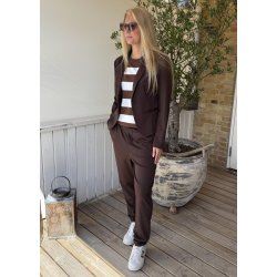 Jenny Blazer- Coffee Bean