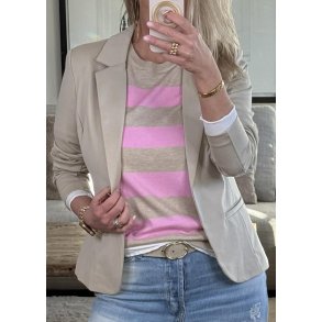 Jenny Blazer- Feather Gray