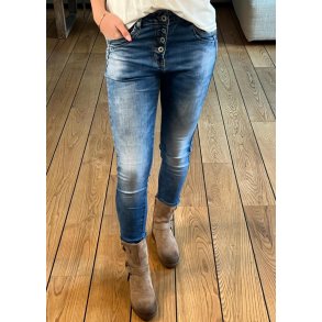 Jewelly Baggy Jeans 22203-Blue 