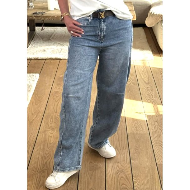 Jewelly Barrel Jeans 9171- Blue