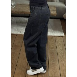 Jewelly Barrel Jeans 8743- black