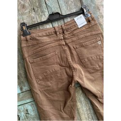 Jewelly Denim Pants 8711- Camel