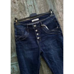 Jewelly Denim Pants 2537- Dark Blue