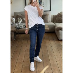 Jewelly Denim Pants 8637-  Jeans Blue
