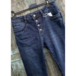Jewelly Denim Pants 8637-  Jeans Blue
