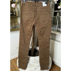 Jewelly Denim Pants 8710- Camel