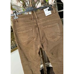 Jewelly Denim Pants 8710- Camel