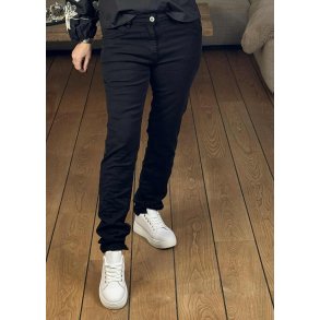 Jewelly Denim Pants 8711- Black