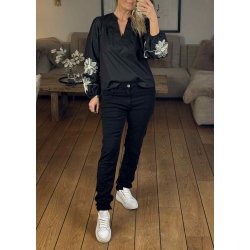 Jewelly Denim Pants 8711- Black