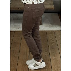 Jewelly Denim Pants 9186- Cacao