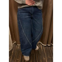 Jewelly Straight Jeans 8729 -Dark Blue