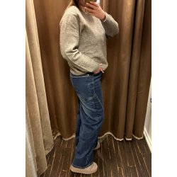 Jewelly Straight Jeans 8729 -Dark Blue