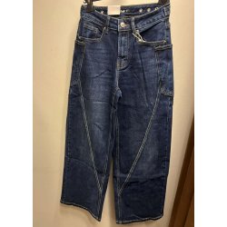 Jewelly Straight Jeans 8729 -Dark Blue