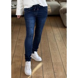 Jewelly Stretchy Pants 2303- Blue