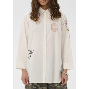 Jila Olena Shirt- Spring gardenia