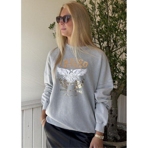 Jill Sweatshirt- Light Grey Wa