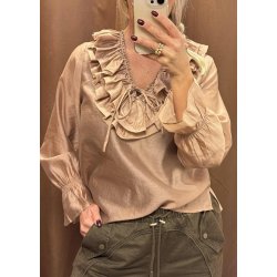 Jody L/S Top- Nougat