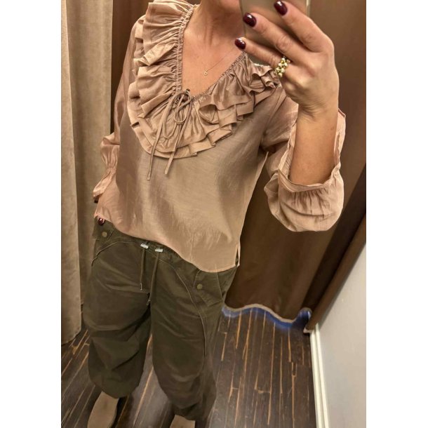 Jody L/S Top- Nougat