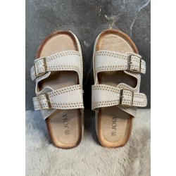 Joia Studded Sandels 301- Beige