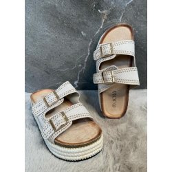 Joia Studded Sandels 301- Beige