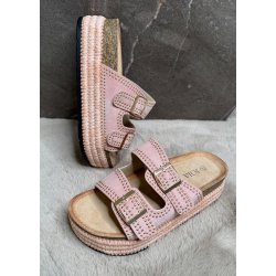 Joia Studded Sandels 301- Rose