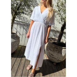 Jolie cotton dress- white